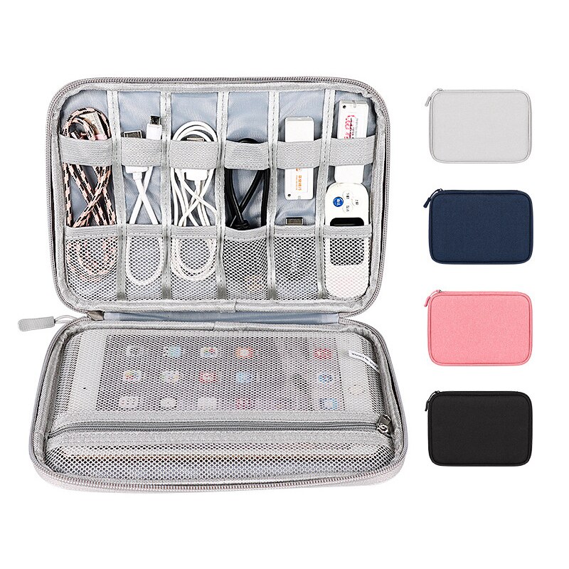 Reise Kabel Organizer Tasche Digital Speicher Tasche Kasten Wasserdichte Elektronische Zubehör Beutel Gerät USB Kopfhörer Energie Bank fallen