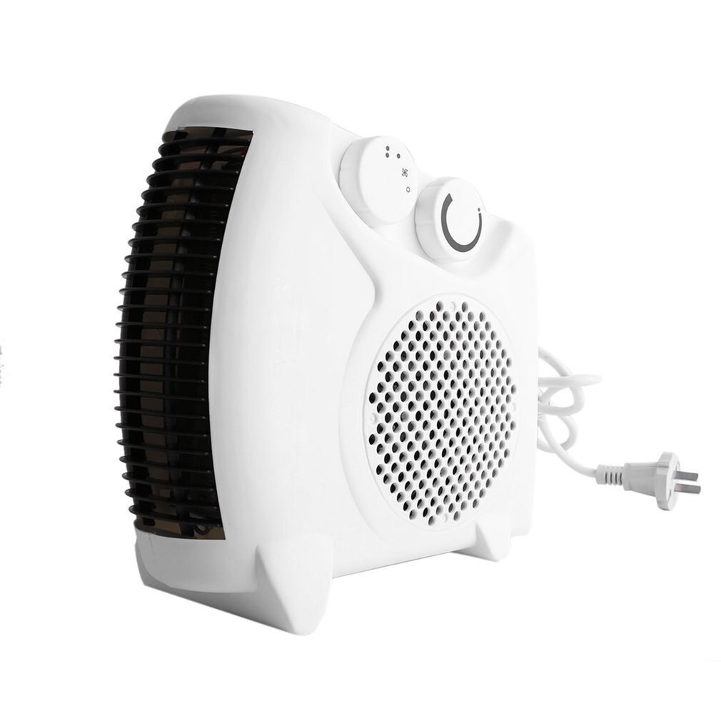 Mini Portable Electric Heater Bathroom Warm Air Blower Fan Home Heater Adjustable Thermostat