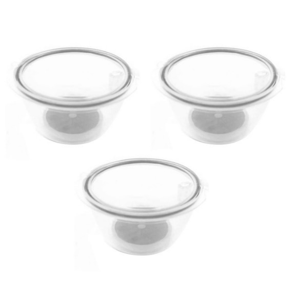 3pcs/Set Refillable Dolce Gusto coffee Capsule nescafe dolce gusto reusable capsule gusto capsules dolce gusto refill 3 Colors: 3 Transparent