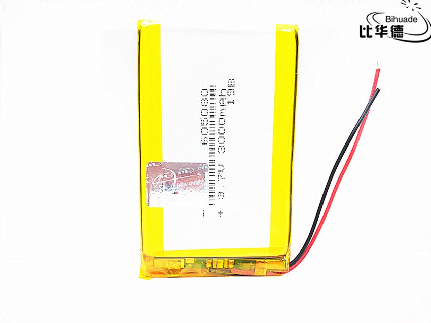 3.7V 3000Mah 605080 Lithium Polymeer I Ion Oplaadbare Batterij Voor Bluetooth Speaker Luchtreiniger Handheld Schoonheid Instrument