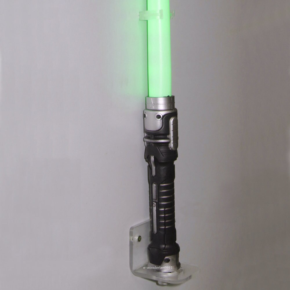 Clear Light Saber Wall Mount Wall Rack Wall Holder - Hardware Included,Acrylic Holder,wall Storage