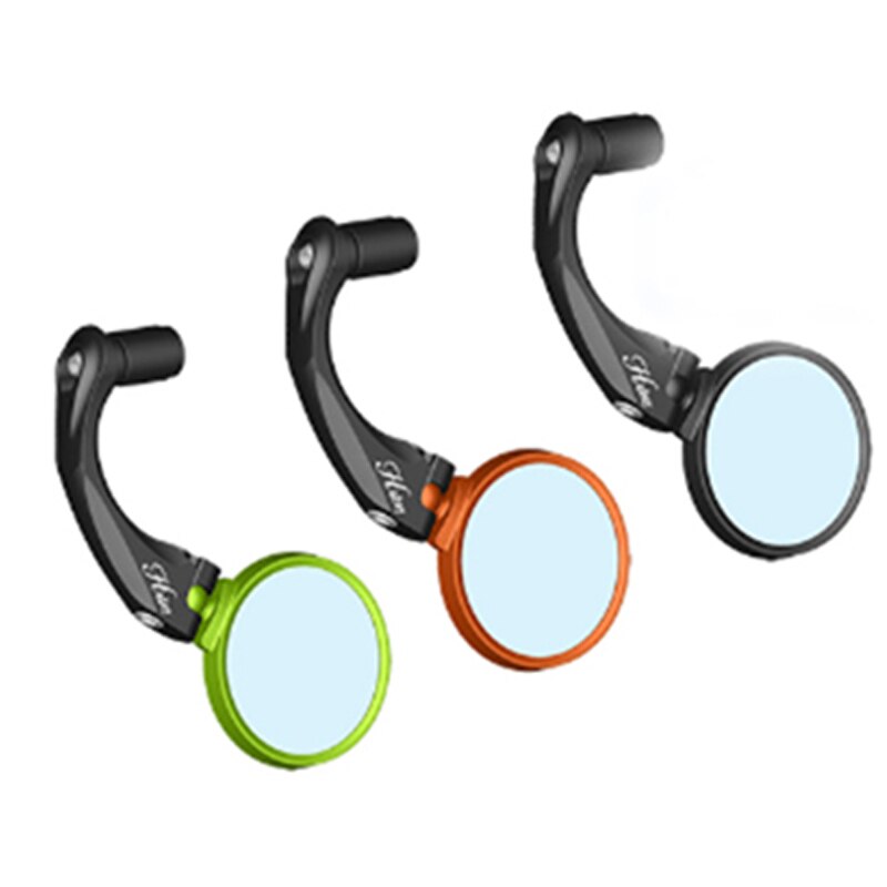 Hafny cykel bakspejl til mtb vejcykel 360 graders justerbar vidvinkel rustfri fleksibel cykling sikkerhed spejl