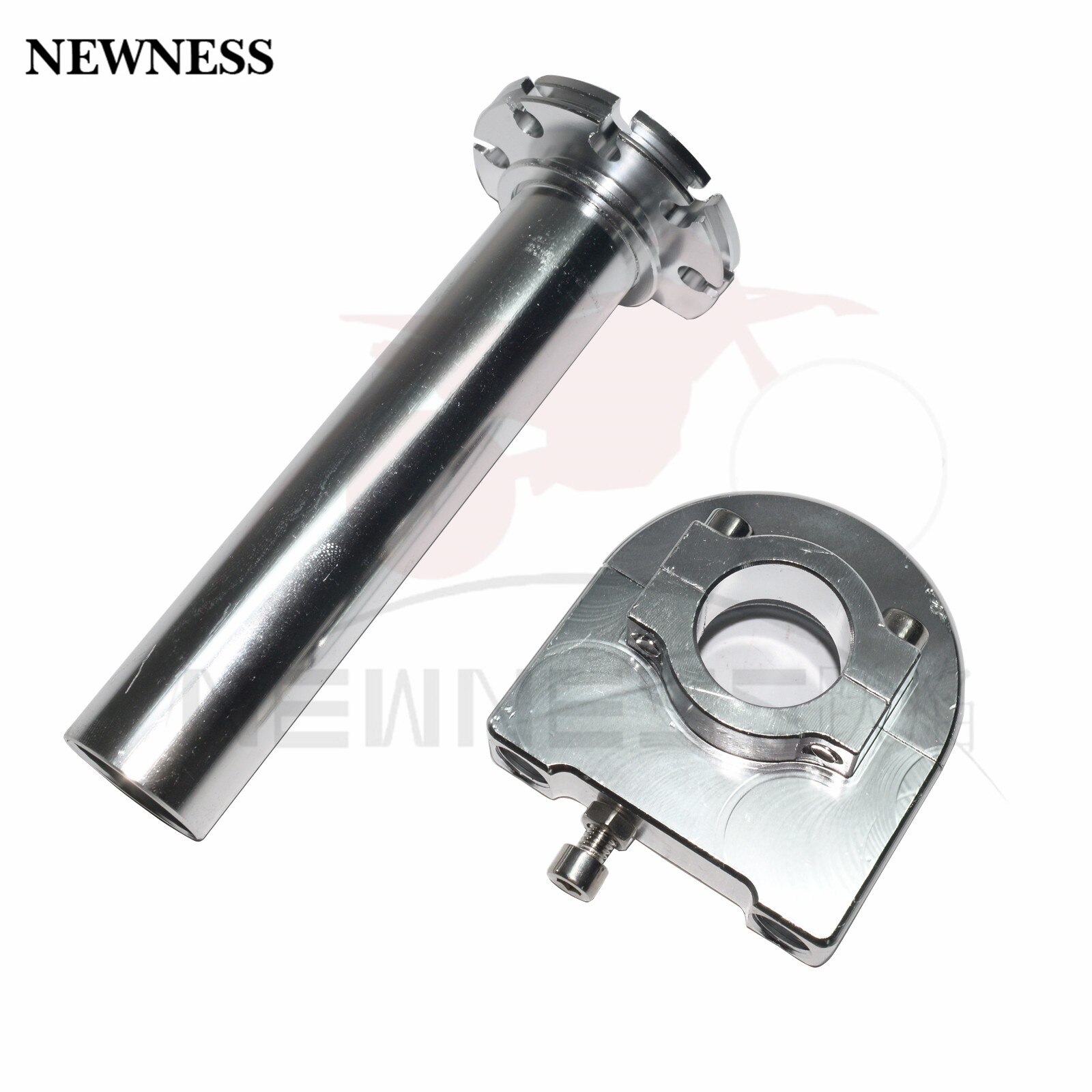 7/8 "Inch 22mm Universele CNC Aluminium Gaspedaal Throttle Twist Grips Stuur Voor Motorfiets Bromfiets Scooter Fiets