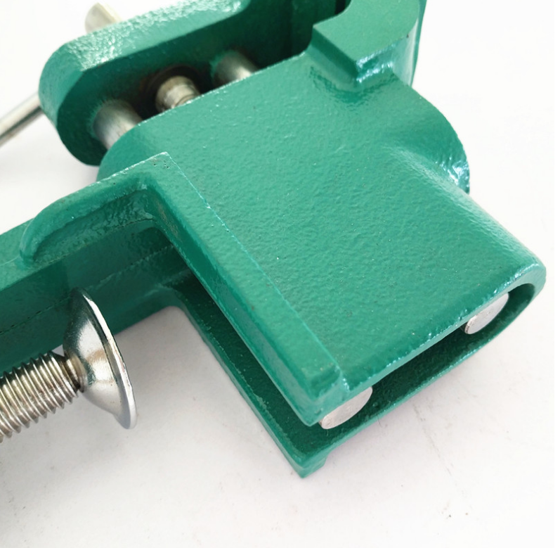 Multifunctional Aluminium Alloy 38mm Metal Table Vice Bench Clamp Screw Vise for DIY Jewelries Craft mould Fixed Repair Tool