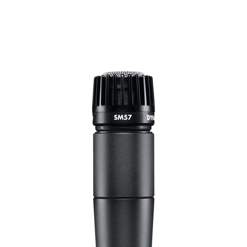 SM57 Dynamic Instrument Microphone and Versatility for Live Performances and Recording