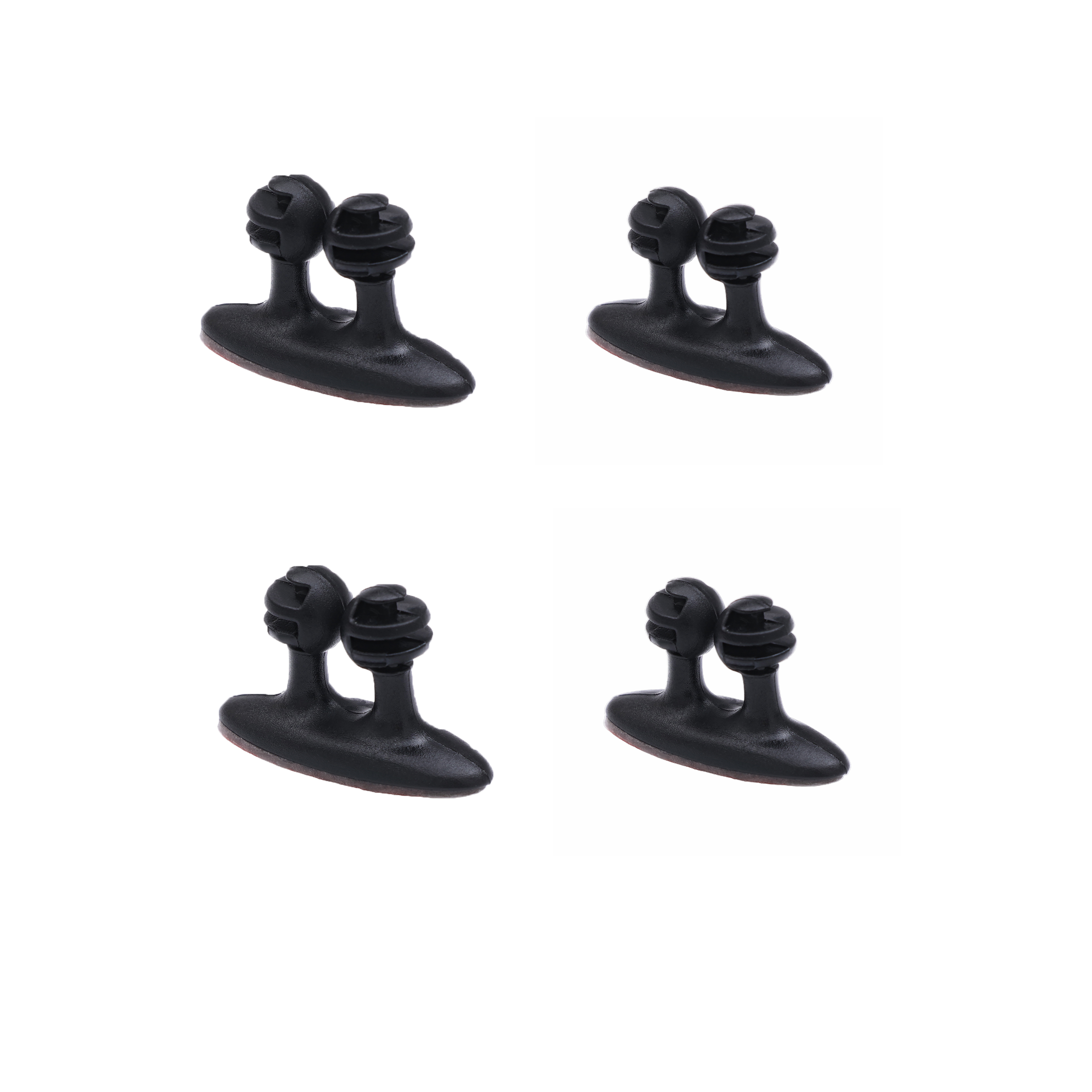 1-20 Car Wire Cable Holder Cable Manager for Mobile Phone Charger Home Office Organizer Multifunctional Tie Clip Fixer Organizer: Gold