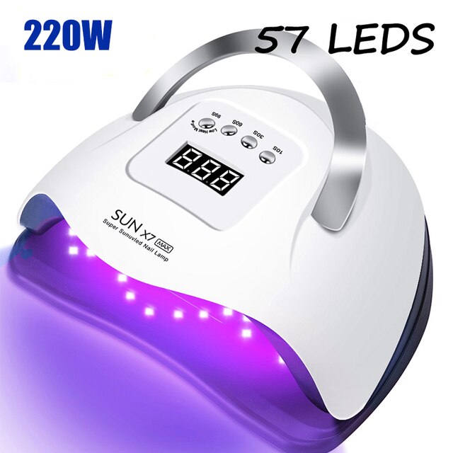 66leds sol x11 max unha polonês gel secagem lâmpada 132w com sensor de movimento profissional lâmpada do prego seco para manicure unhas ferramentas: SUN X7 Max / AU