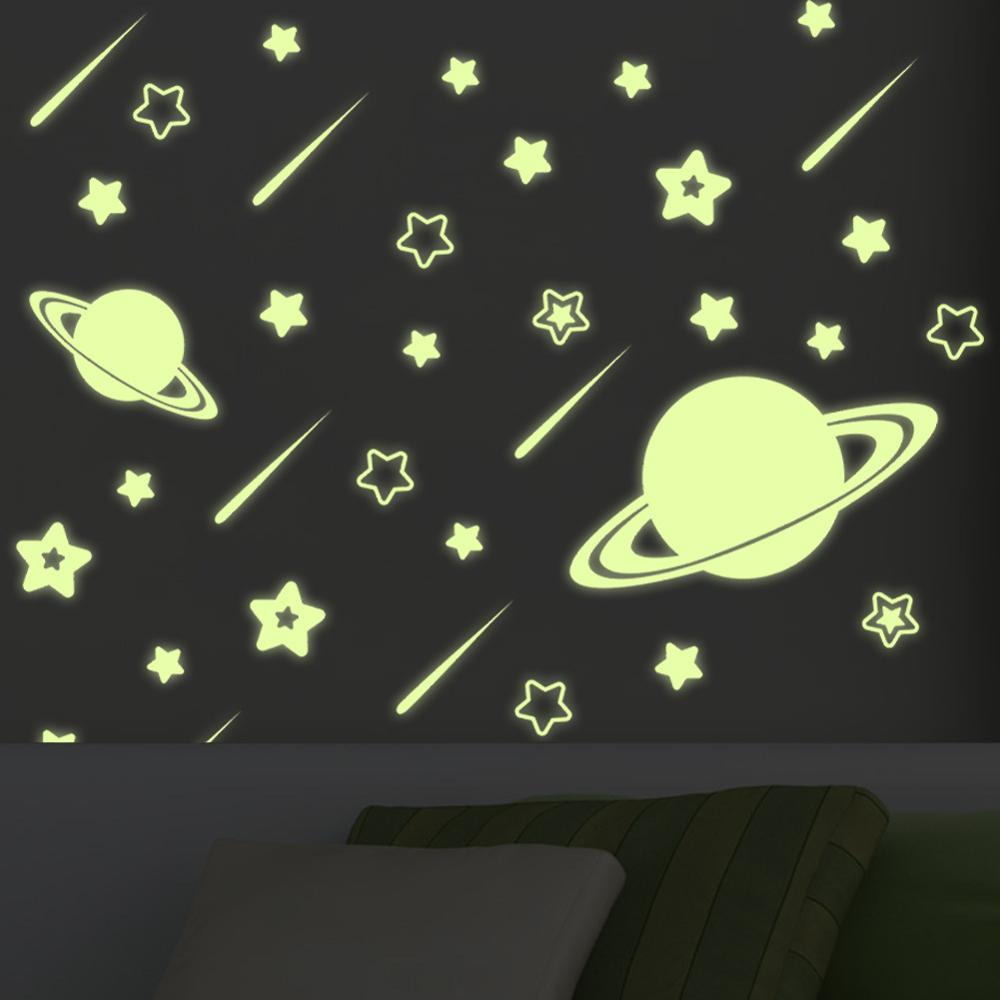 Wallstickers værelse dekoration soveværelse indretning til boligtilbehør bolig til børn estrellas brillan en la oscuridad naklejki