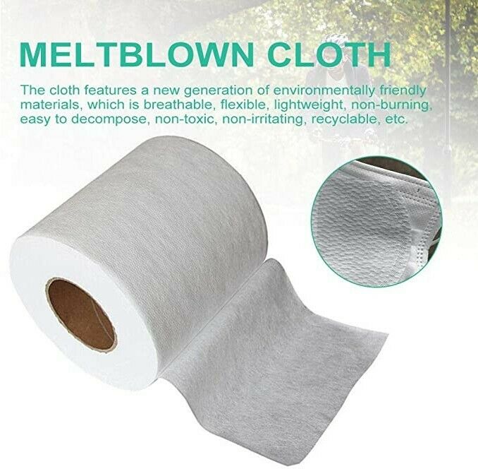 5-100M Filter Stoff Pp-meltblown Vlies DIY Stoff Original Tuch Material Filter