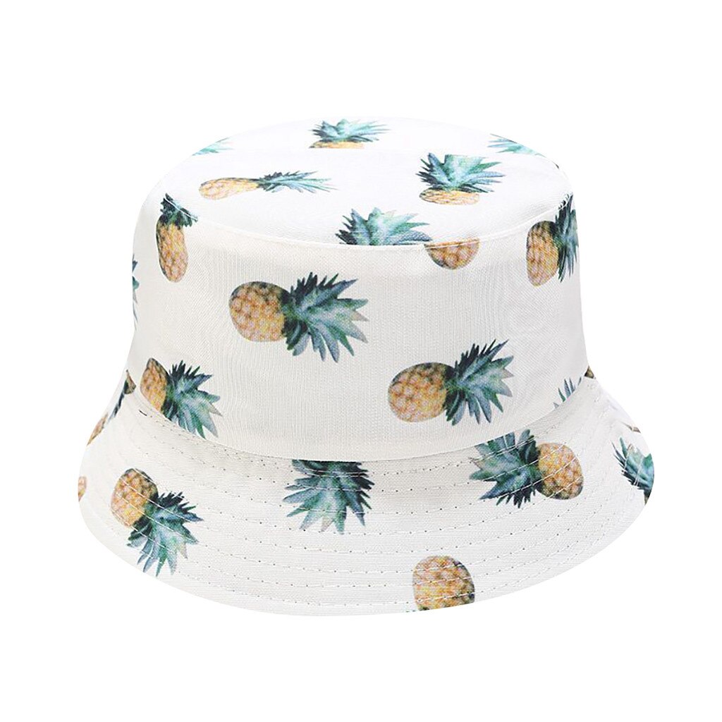 Emmer Hoed Zomer Mannen En Vrouwen Fruit Print Dubbelzijdig Opvouwbare Visser Hoed Emmer Cap Sombrero De Pescador Para hombre #30: G