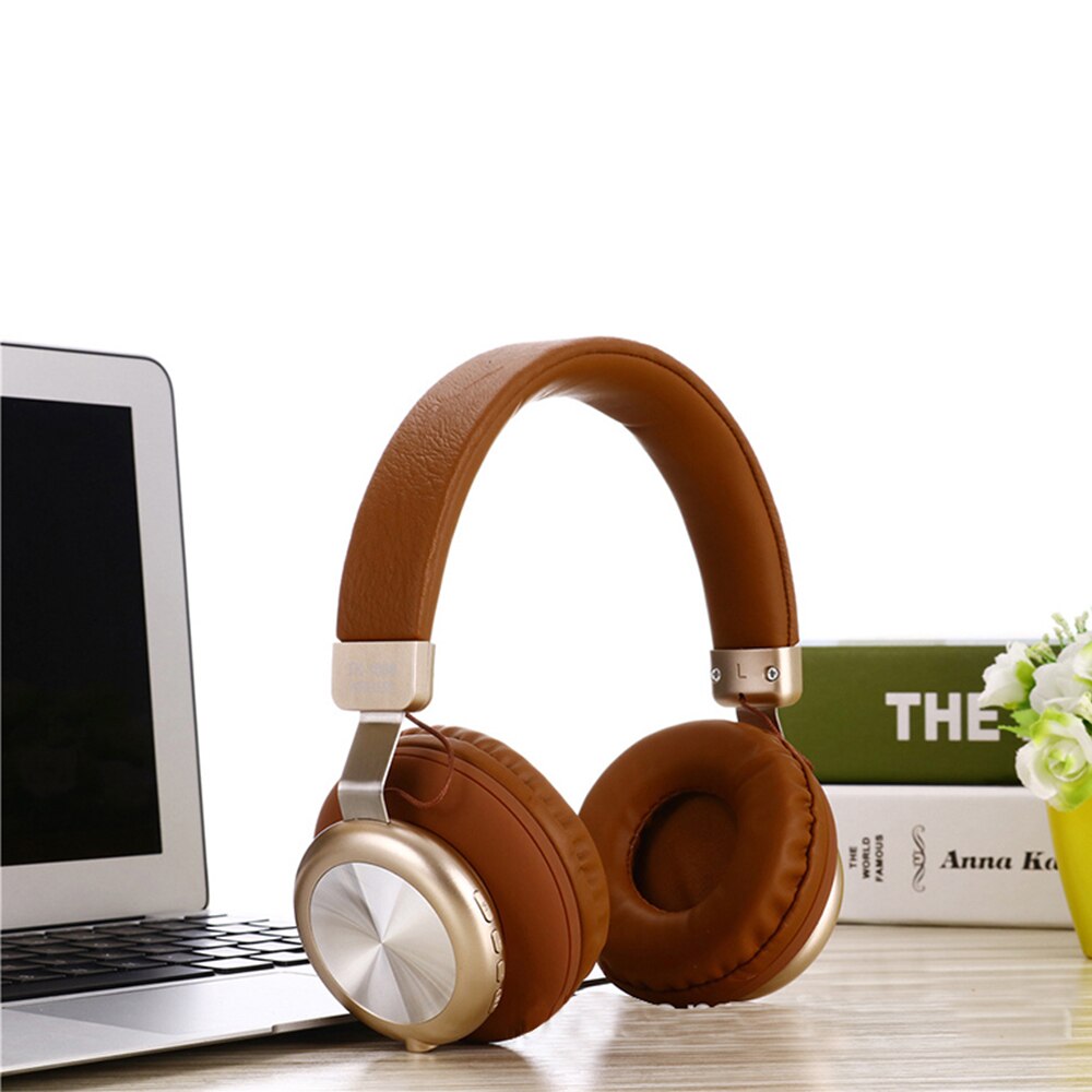 Wireless Headphones - Bluetooth 5.0 - HIFI Sound - Built-in Microphone - Memory Foam Earcups: TK-1688-4