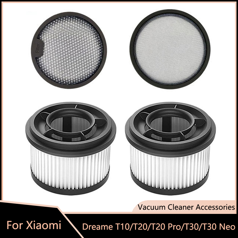 Für Xiaomi Dreame T10 T20 T20 Pro T30 T30 Neo Teile Pack Handheld Staubsauger Zubehör Waschbar HEPA Filter Ersatz