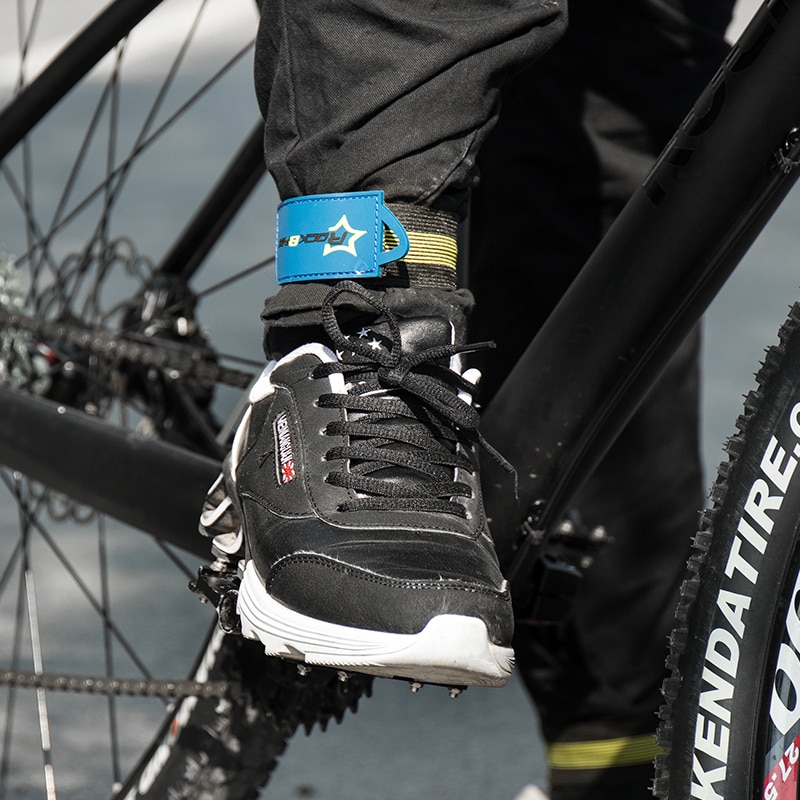 ROCKBROS Ciclismo Corsa E jogging Fasce sport tutto'aria Aperta Del Piede di Sicurezza Supporto Della Caviglia di Protezione Bicicletta Pantaloni Cintura Pressurizable Dalla Fasciatura