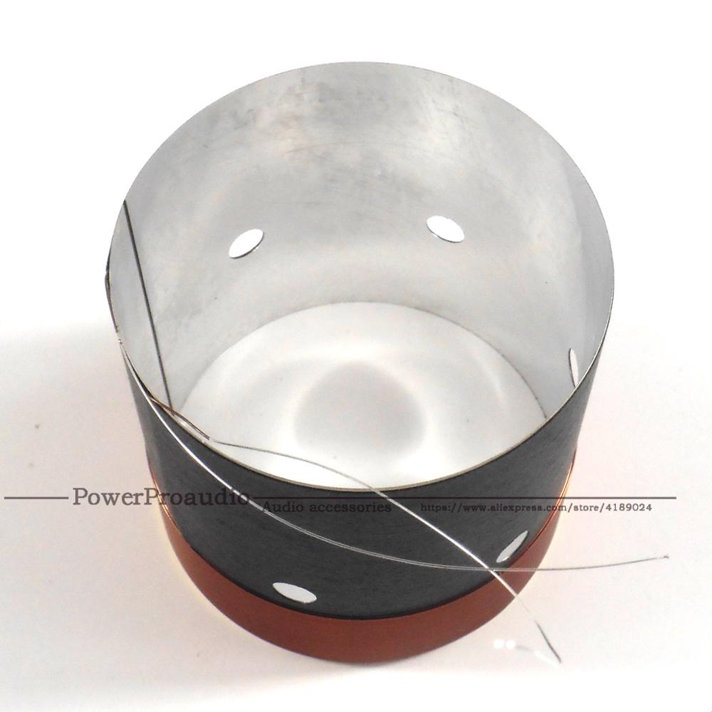 2 piezas/unids/lote 10 "12" 15 "Woofer voz bajo bobina ASV aluminio blanco para Subwoofer sonido altavoz DIY accesorios de reparación