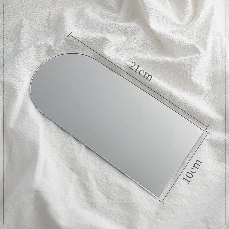 Life Photo Photography Reflective Mirror Inverted Image Board Fotografia Props Shoot Props for Jewelry, Cosmetics, Makeup Tools: Square 10x21cm