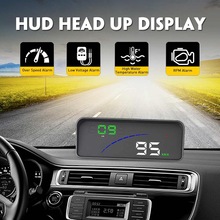 Multi-Functie Auto Head Up Display Computer OBD2 En Euobd Poort Auto Automatisch Diagnose Systeem Hud Auto Head-up Display