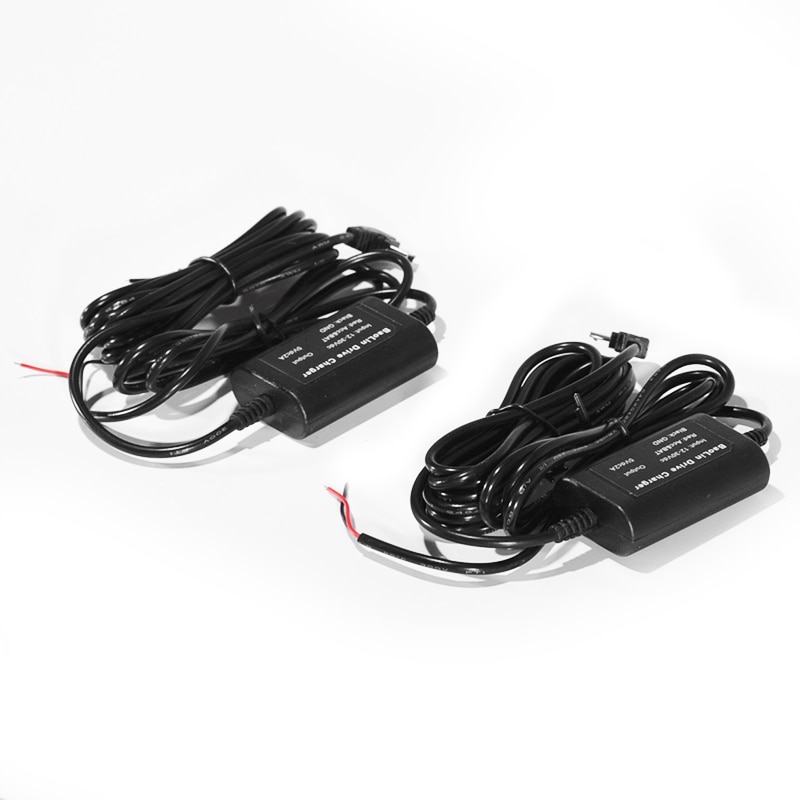 Dc 5V 2A Mini/Micro Usb-poort Draad Kabel Car Charger Kit Voor Camera Recorder Dvr Exclusieve Power supply Box Buck Lijn Kit