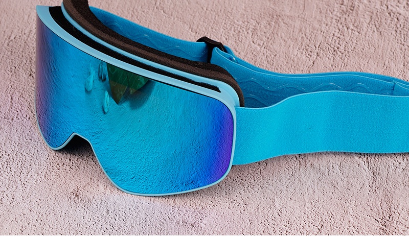 High End Ski Goggles Mountaineering Snow Mountain Goggles Unisex Fit Myopia Windproof Anti UV Good Ski Equipment: Gold