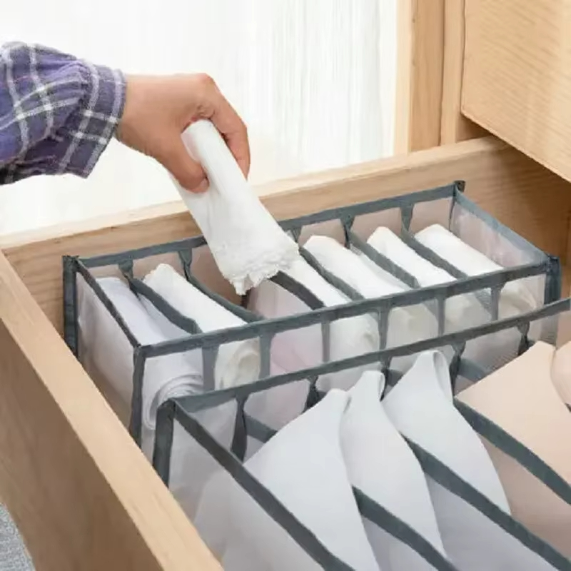 Aufbewahrungsbox für Unterwäsche, Kleidungs-Organizer, Schrank-Organizer, Kleiderschrank, Schublade, BH, Krawatten, T-Shirt, Jeans, Socken, Organisationssystem