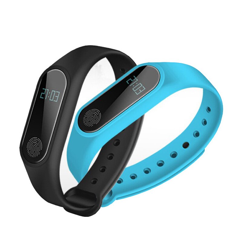 Sport digital smart armbåndsur armbåndsur display fitness gauge trin tracker lcd skridttæller løb trin gå kalorietæller