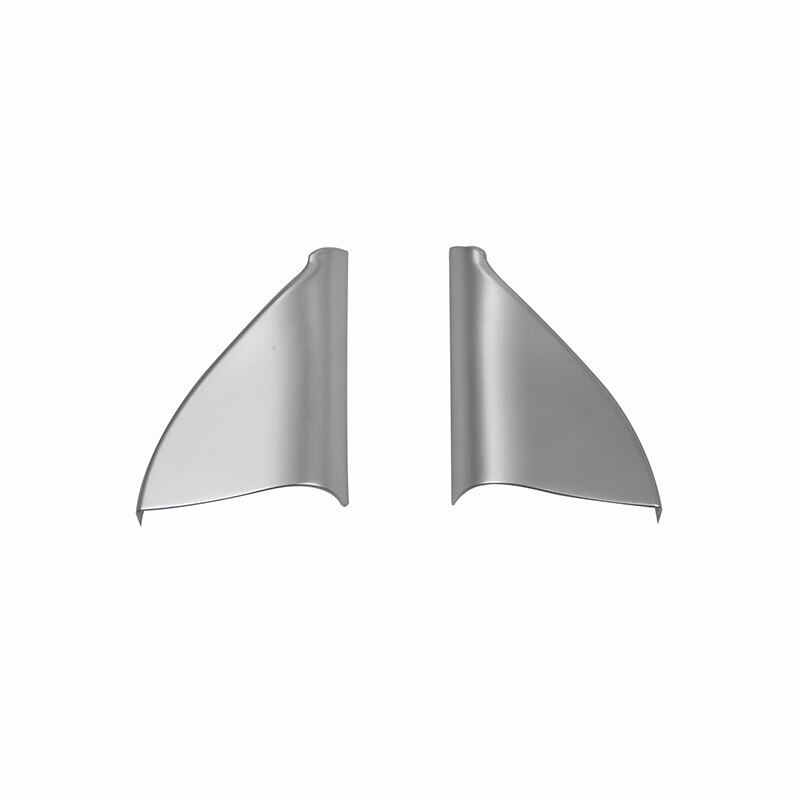 For Renault Kadjar ABS Matte Car Window Lifter Interior Decoration Cover Trim LHD styling accessories 2pcs: Inner Triangle