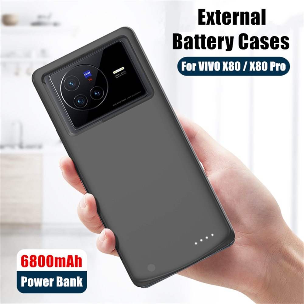 10000 mah powerbank für vivo  x80 Profi, externe akkuhülle, ladehülle für vivo  x80
