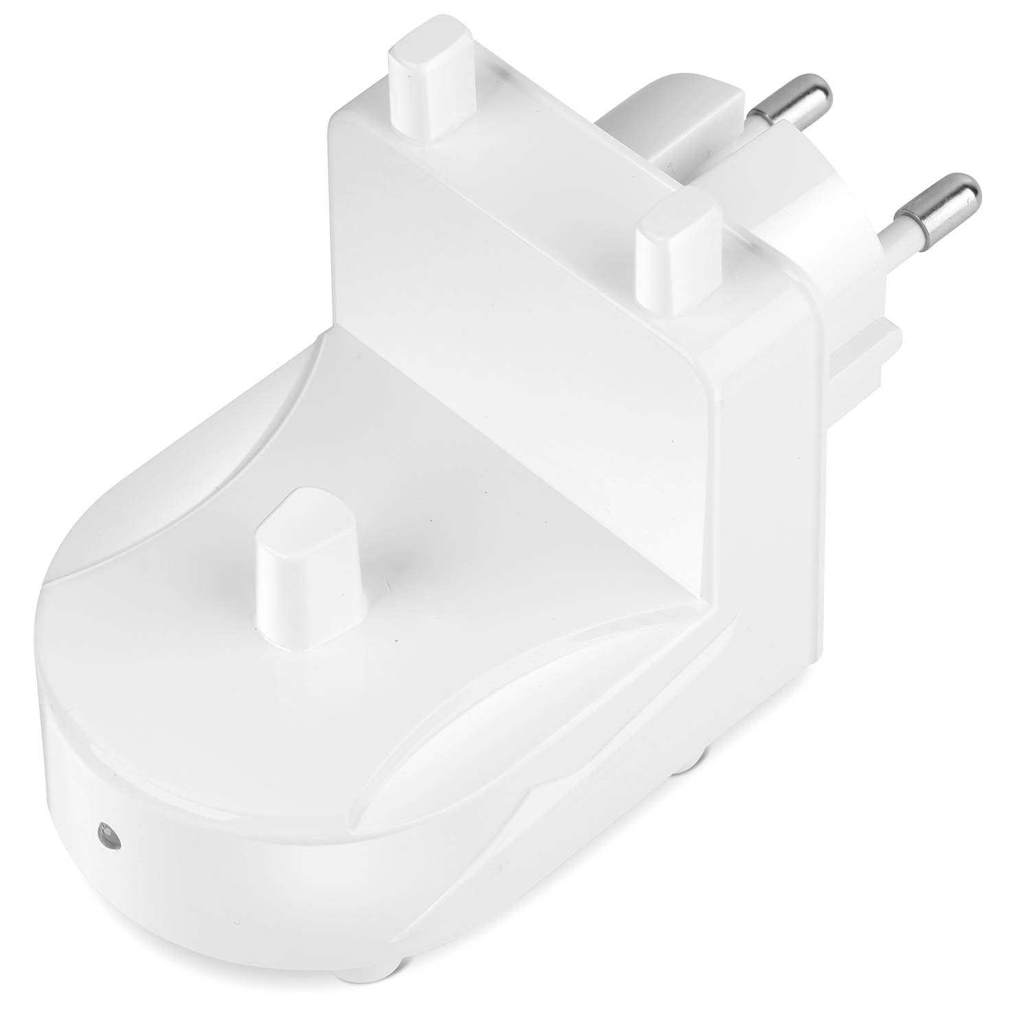 Para cargador de pared de cepillo de dientes eléctrico Oral-B Braun, base de carga de inducción de cepillo de dientes eléctrico de pared, resistente al agua: Gris claro