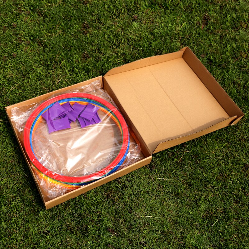 Rejilla de saltar de material PE de para niños, juego de entrenamiento de fútbol, interacción entre padres e hijos, de fábrica