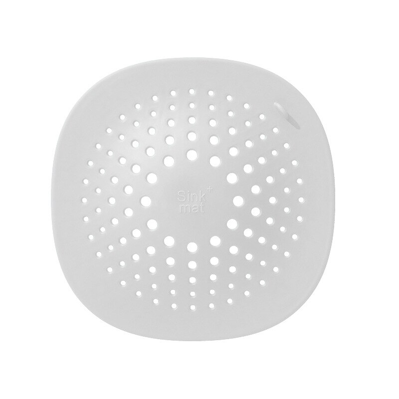 Bathroom Floor Drain Covers Bathroom Accessories Hair Extensions Sink Filter Covers Bathroom Accessories Shower Drain Catcher: B WHITE
