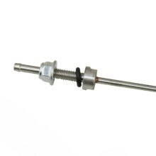 49Cm Lengte Kachel Brandstof Standpijp Voor Webasto Air Top Voor Webasto Eberspacher Metalen Vervanging Silver