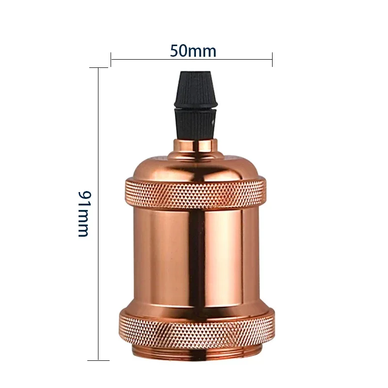 Base de iluminación colgante Edison Vintage E27 E26, soporte de lámpara con casquillo de tornillo de iluminación Retro, decoración Industrial para interiores, soporte de lámpara de fijación: Azul / 2G11