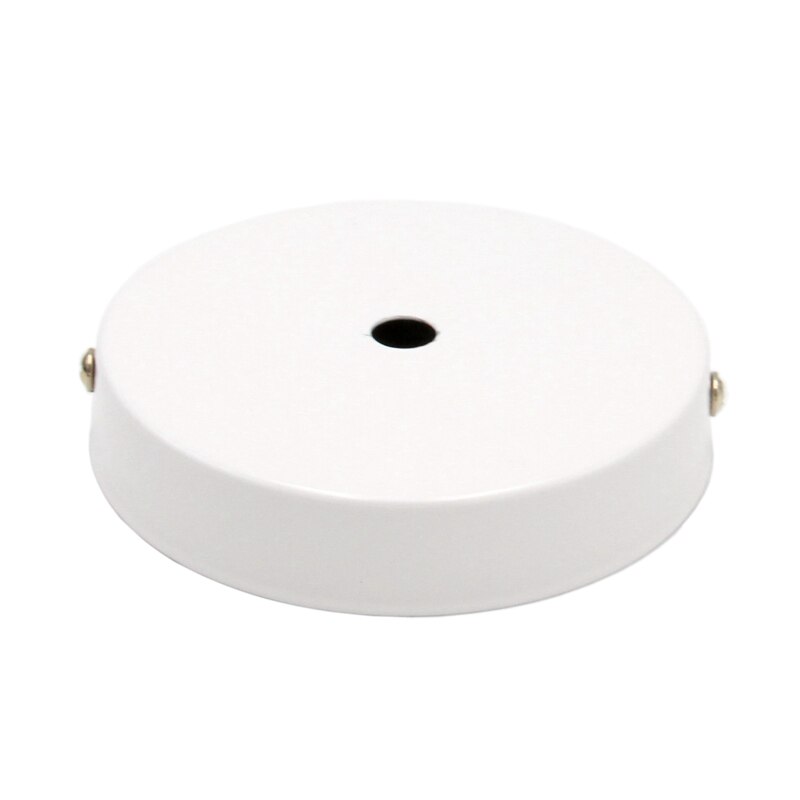 Metal Ceiling Rose Retro Single Lamp Round Ceiling Canopy Modern Ceiling Lamp Pendant Light Fixtures