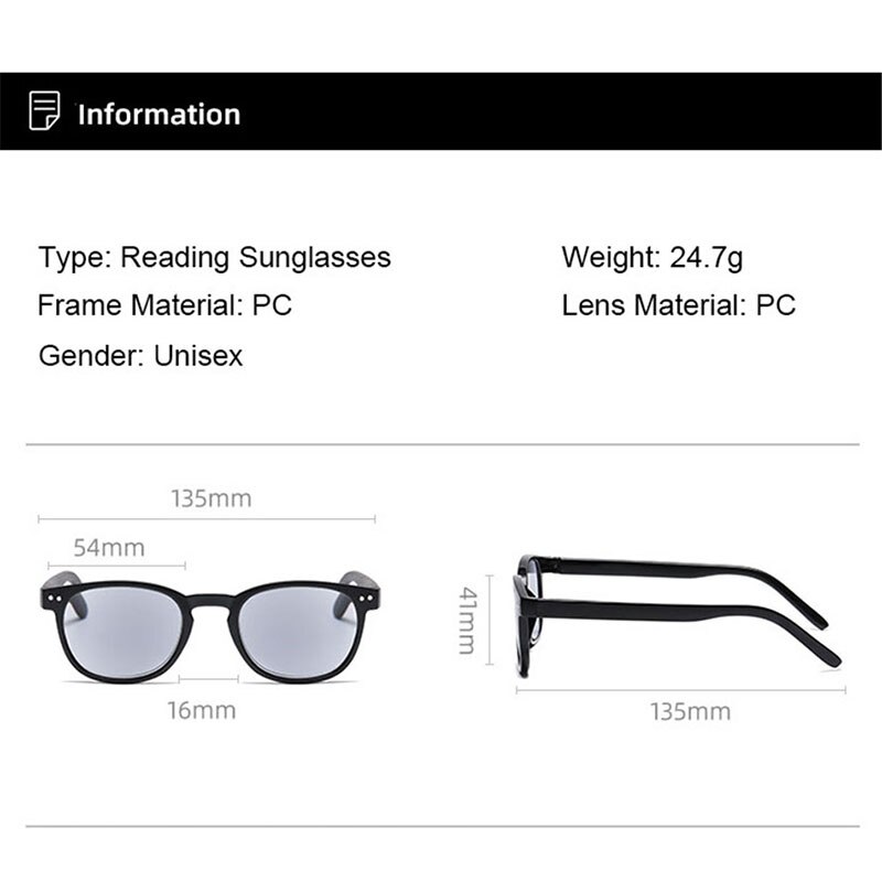 Ahora Anti UV400 Reading Sunglasses Women Men Radiation Protecton Presbyopia Sun Glasses +1.0 1.5 2.0 2.5 3.0
