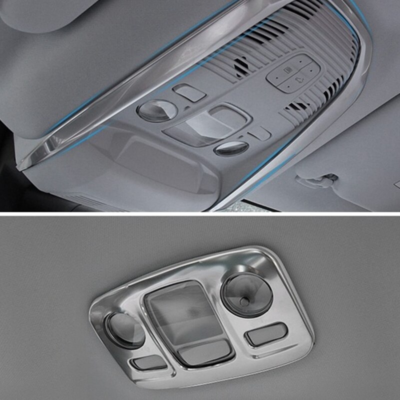 Leeslamp Frame Trim Cover Interieur Mouldings Styling Auto Accessorie Voor Peugeot 3008/Gt 5008 Gt