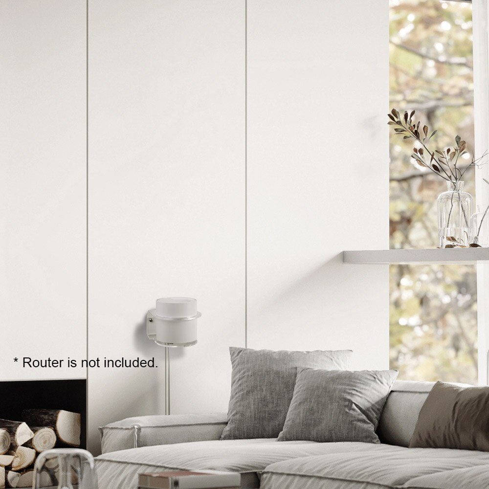 Veggfeste router holder brakett stativholder kompatibel med tp-link deco  x20 or deco  x60