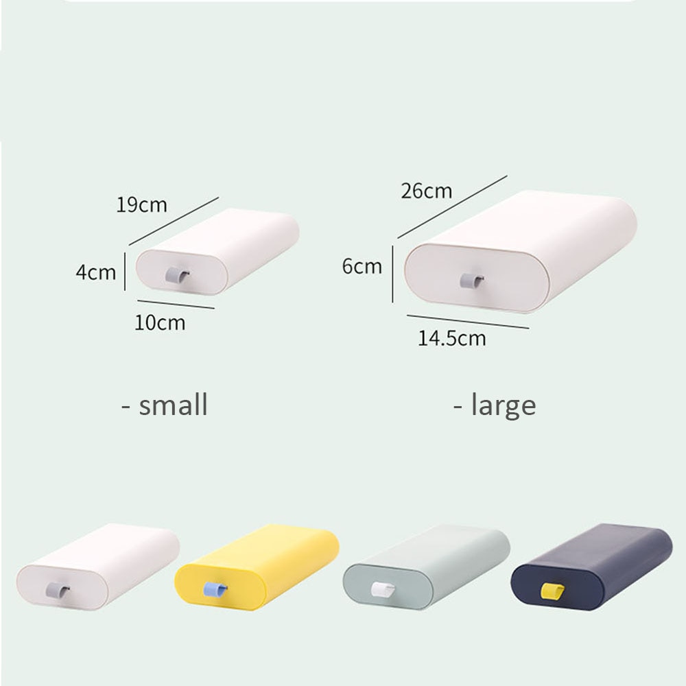 Desk organizer kitchen drawer organizer paste office desk bottom finishing box desktop storage box organizer for cosmetics