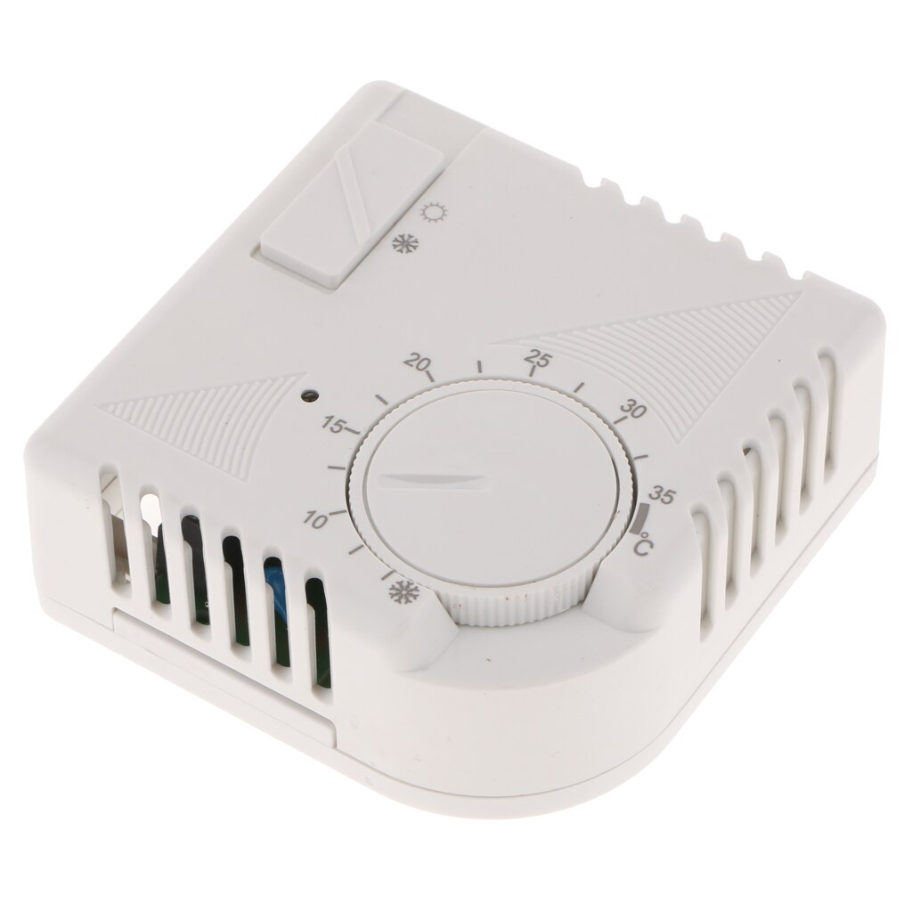 10A 250V AC Floor Heating Thermostat Mechanical Room Air Regulator