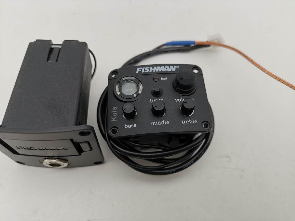 Guitar Ukulele Pickups Kula Preamp EQ Tuner Piezo Pickup Equalizer System Guitar / Ukulele Pickup