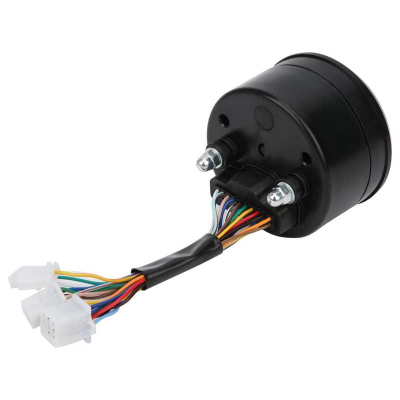 Accessori auto quadro strumenti moto tachimetro portato multifunzione indicatore digitale quadrante blu retroilluminato DC 12V indolore