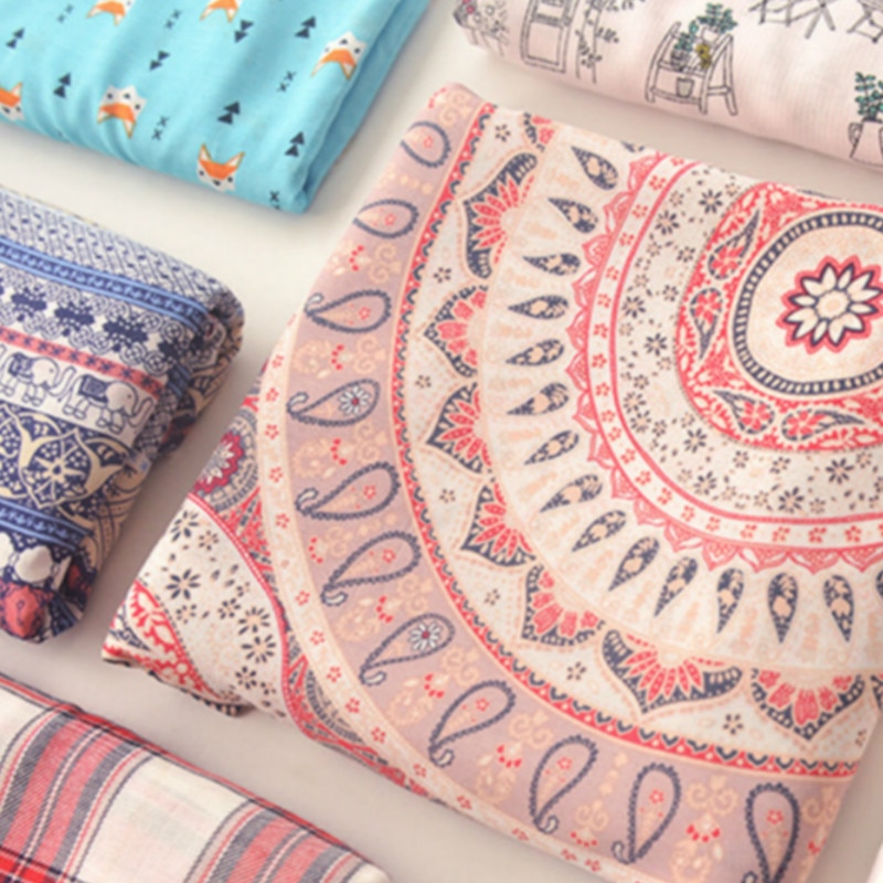 Delicate and smooth cotton rayon cotton fabric for Summer Dress Pants Pajama clothing fabric