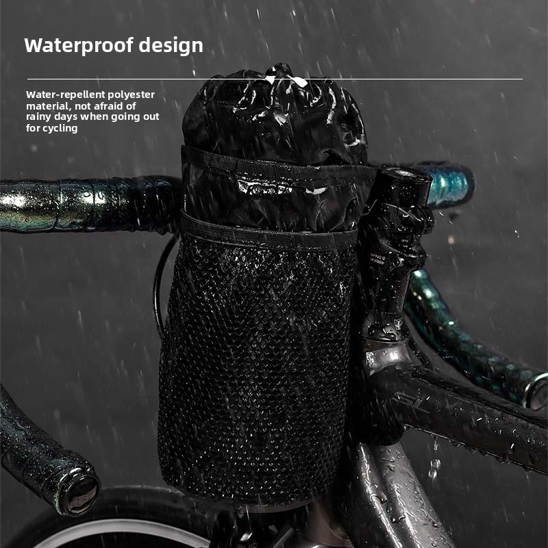 ESLNF Bike Bottle Holder Cycling Water Bottle Carrier Pouch Insulated Kettle MTB Road Bicycle Handlebar Bag Accessories