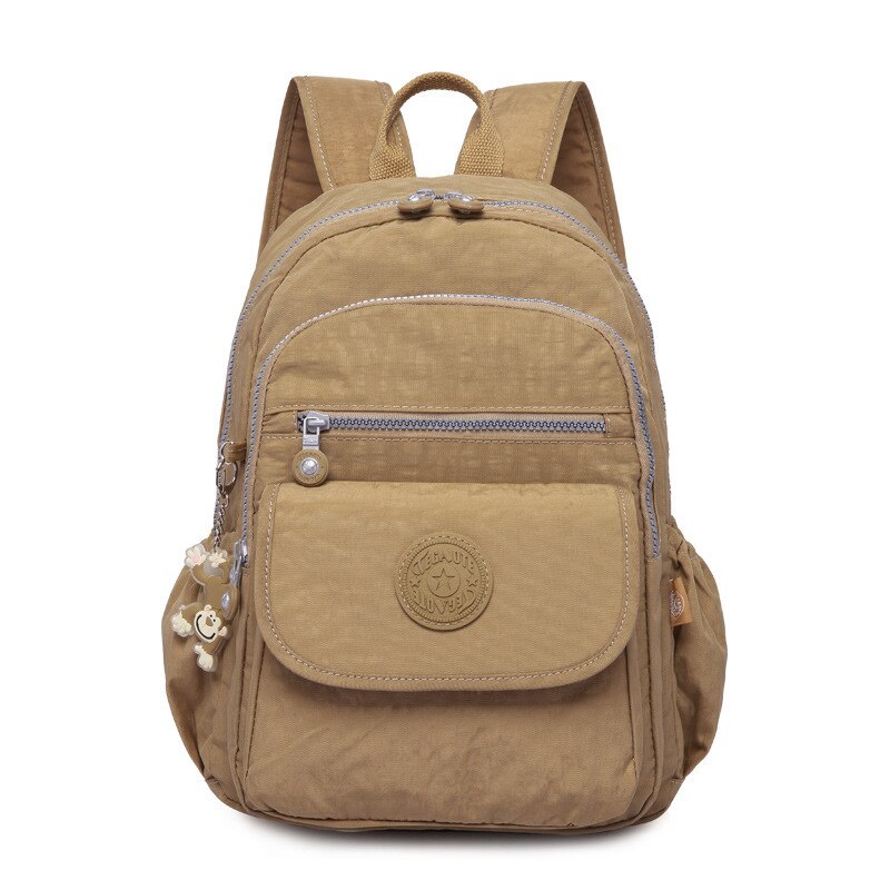 femmes deux épaule sac filles enfants école sacs à dos sacs pour garçons cartable sac à dos Mochila Colegio Mochilas Escolares: Apricot