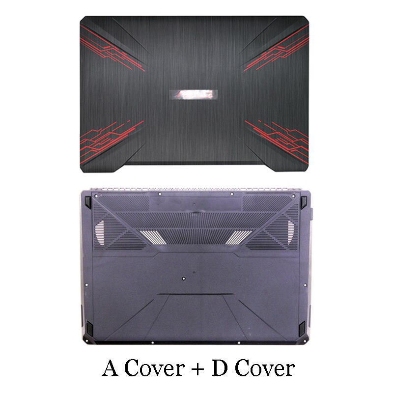 For ASUS FX80 FX80G FZ80G FX504 FX504G ZX80 47BKLLCJN80 Laptop LCD Back Cover Front Bezel Hinges Palmrest Bottom Case A B C D