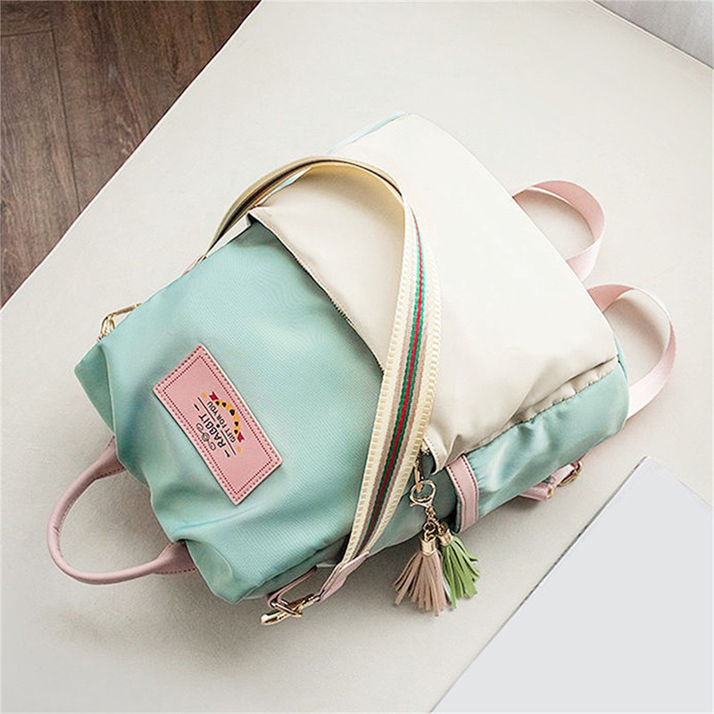 Neue frauen Schulter Tasche Große Kapazität Oxford Tuch Taschen Damen Rucksack Frau Farbe Tote Frauen Schulter Rucksäcke