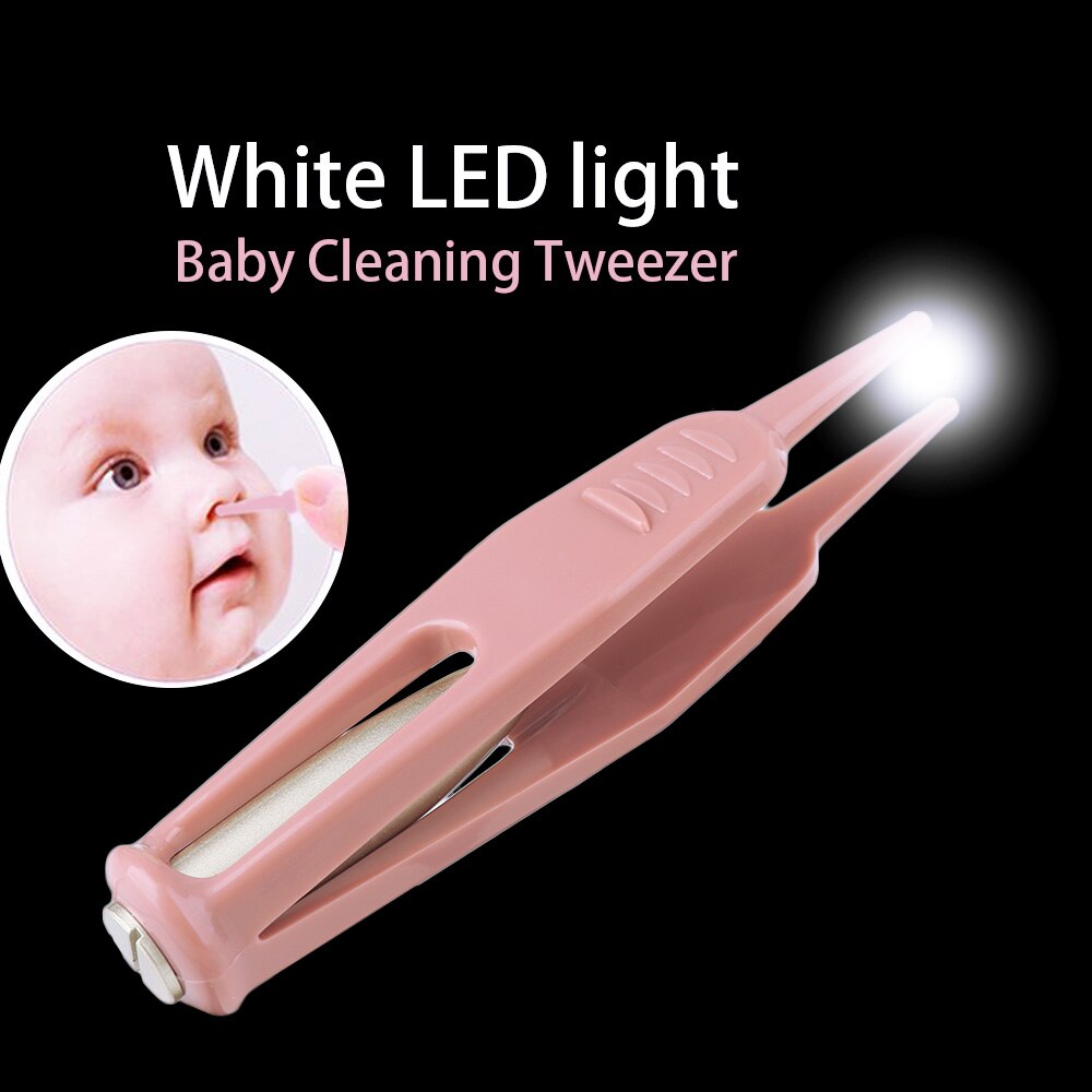 LED-Baby-Reinigungs-Pinzetten-Ohr-Reinigungswerkzeug Nabel-Reinigungswerkze I3Y8 