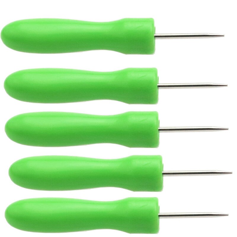 5Pcs Priem Pricker Gat Maker Tool Punch Naaien Stiksels Lederen Craft Leer Haak Voor Diy Handgemaakte Leathercraft Naald Gereedschap