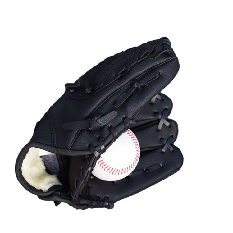 Guantes De béisbol De mano izquierda para hombre y niño, accesorios, equipo De guantes De béisbol, De entrenamiento, Guante De Softbol, práctica De bateo: violet / 12.5 inches