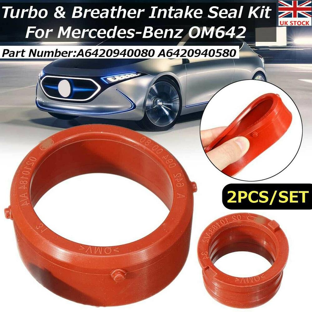2Pcs/set Rubber Turbine Seal #6420940080 #6420940580 Engine Parts