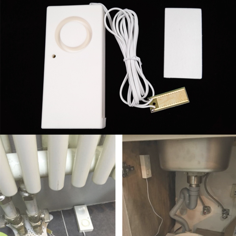 Home Alarm Water Leakage Alarm Detector 110dB Independent Water Leak Sensor Detection Flood Alert Overflow Security Alarm System