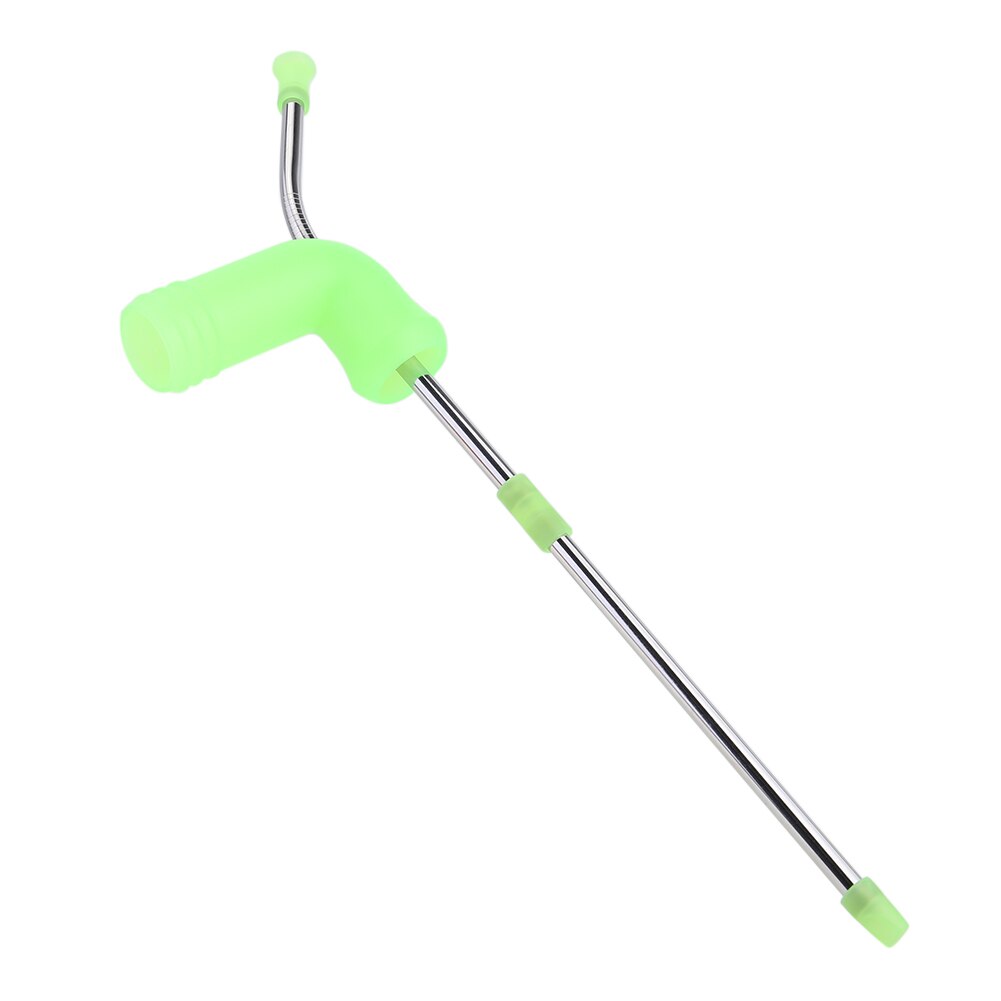 Bier Snorkel Dubbele Bier Snorkel Stro Voor Festivals Party Bar Drinken Gereedschap Wijn Dispenser Trechter Slammer Snorkel: A-Green
